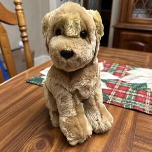 JAAG Plush Stuffed Animal Golden Color Dog Puppy‎ Pug?? Retriever ??